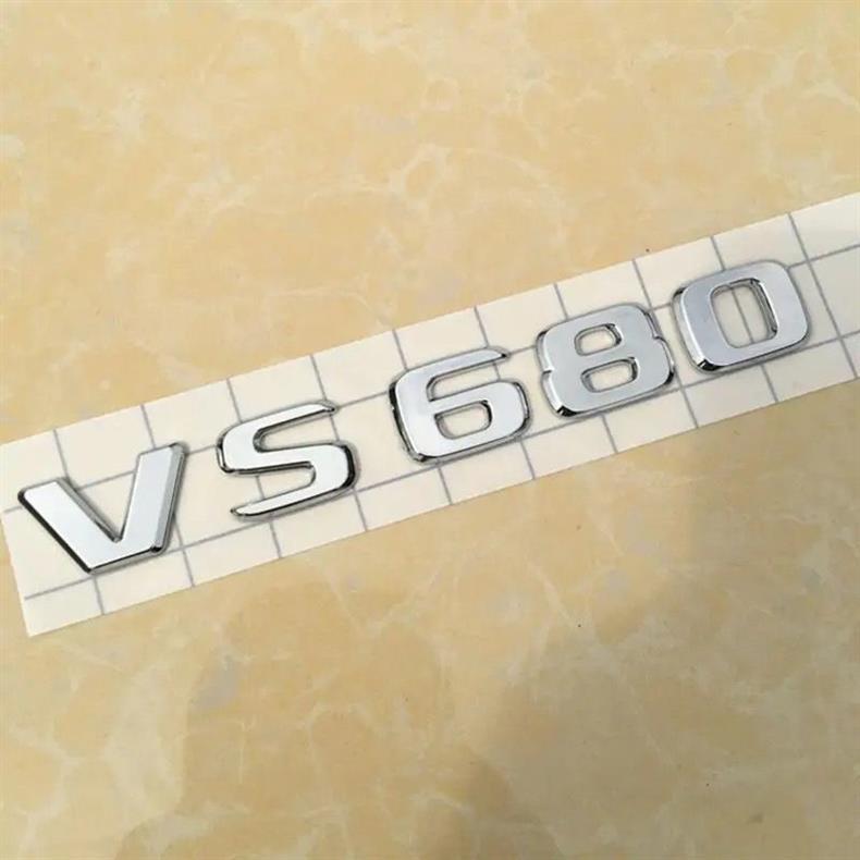 Mercedes-Benz V260L modified with Maybach VS680L tail emblem, VS980L lettering, and 560 car emblem, featuring English lettering