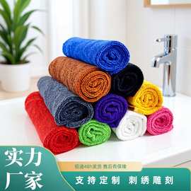 300g洗车毛巾60*160 吸水不掉毛30*30清洁抹布方巾擦车巾可logo