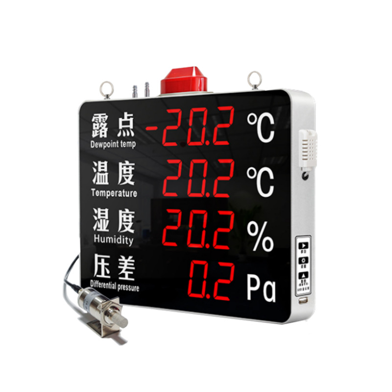 ��ҵ�ڹҵ���ʽ¶���ǵ��ӿ���ѹ����ʾ����ʪ�ȼƱ�����ʾ��