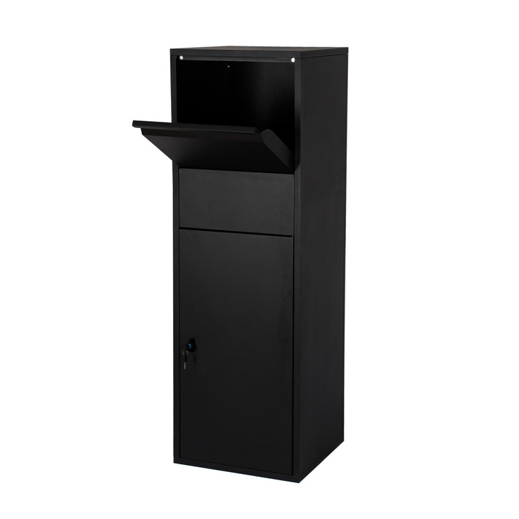 大号出口亚马逊不锈钢包裹箱 壁挂式 固定地面式 亚马逊热销款