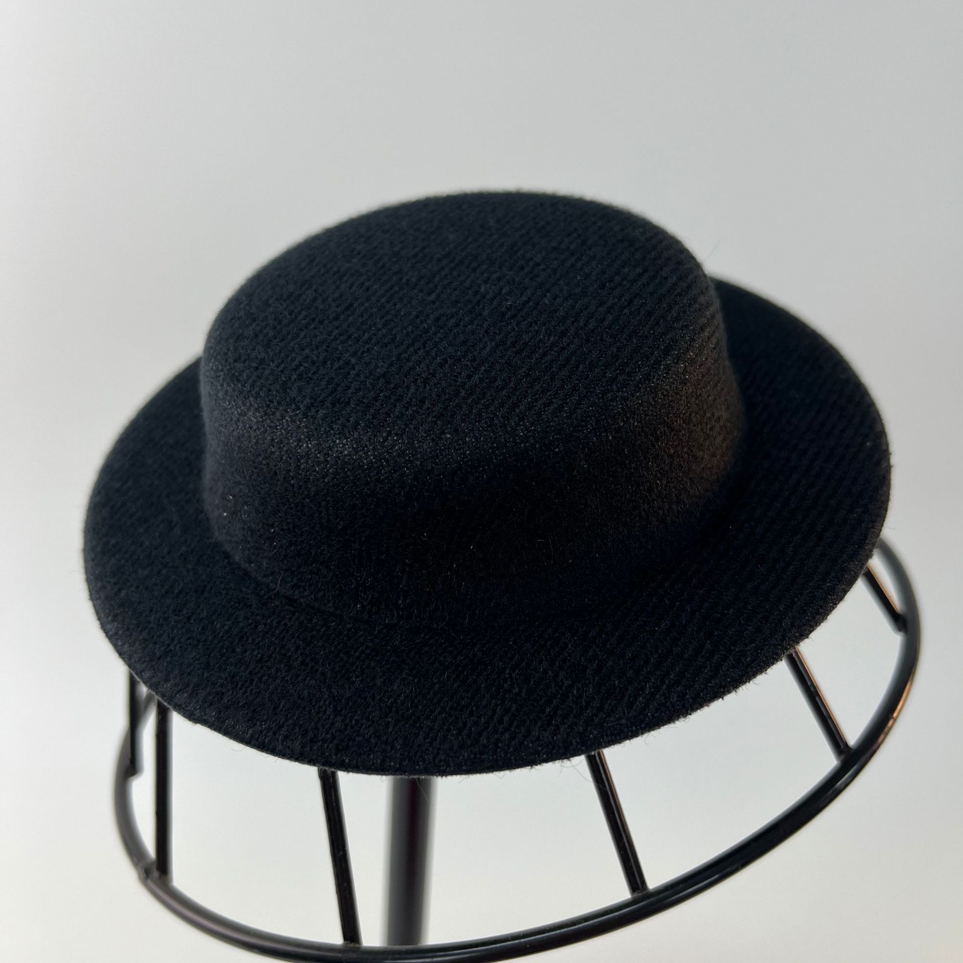 Accesorios DIY SD muñeca sombrero pequeño sombrero de tela Bjd muñeca tirar sombrero de tela Lolita sombrero desnudo hecho a mano 13cm