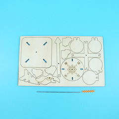 DIY Wind Vane Science Project for Primary School Students - Handmade Science Experiment Toy, STEM Teaching Aids Material Pack