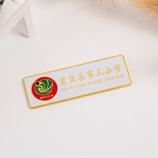 Direct Supply University Epoxy Paint School Badge Corporate Company Emblem Student Square Pin Team Emblem Class Emblem Logo Printing