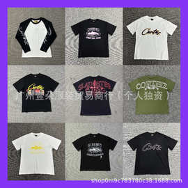 26FW新款CRTZ欧美明星款恶魔岛嘻哈街头夏季男女美式高街短袖T恤