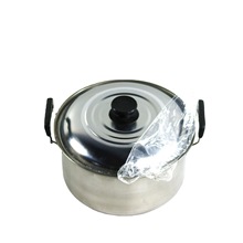 22不锈钢盖双耳奶锅 家居厨房日用品 10元店货源 地摊赶集热卖