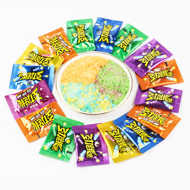 Patek Philippe Jump Candy Jump Candy Explosive Candy Nostalgic Snack Leisure Fun Candy Bag Packaging Bulk Wholesale