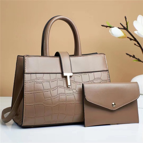  New Arrival Trendy Solid-Color Fashionable Mother-and-Baby Handbags for Women – Simple, Wholesale Crossbody & Shoulder Bags