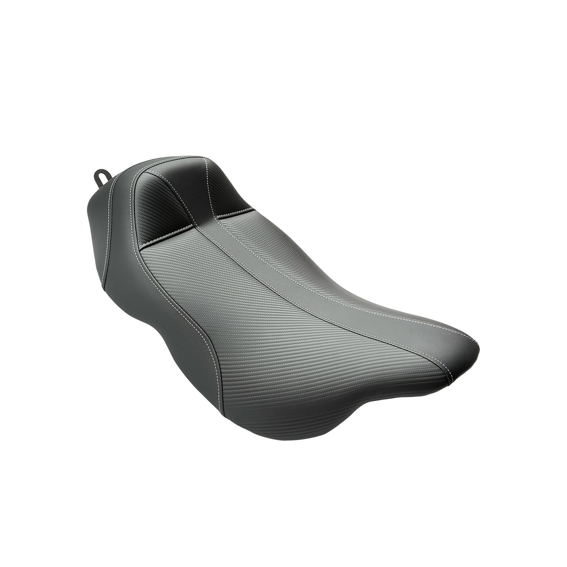 Motorcycle Seat Cushion Suitable for Harley 08-23 Road Glide, Road King, Carbon Fiber Single Seat Cushion