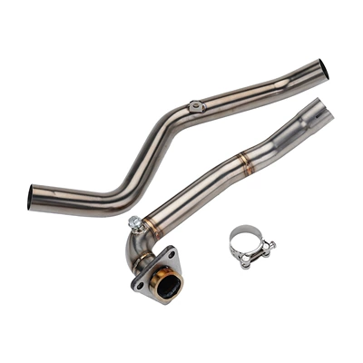 Motorcycle exhaust pipe: Pipe Connected to the Original