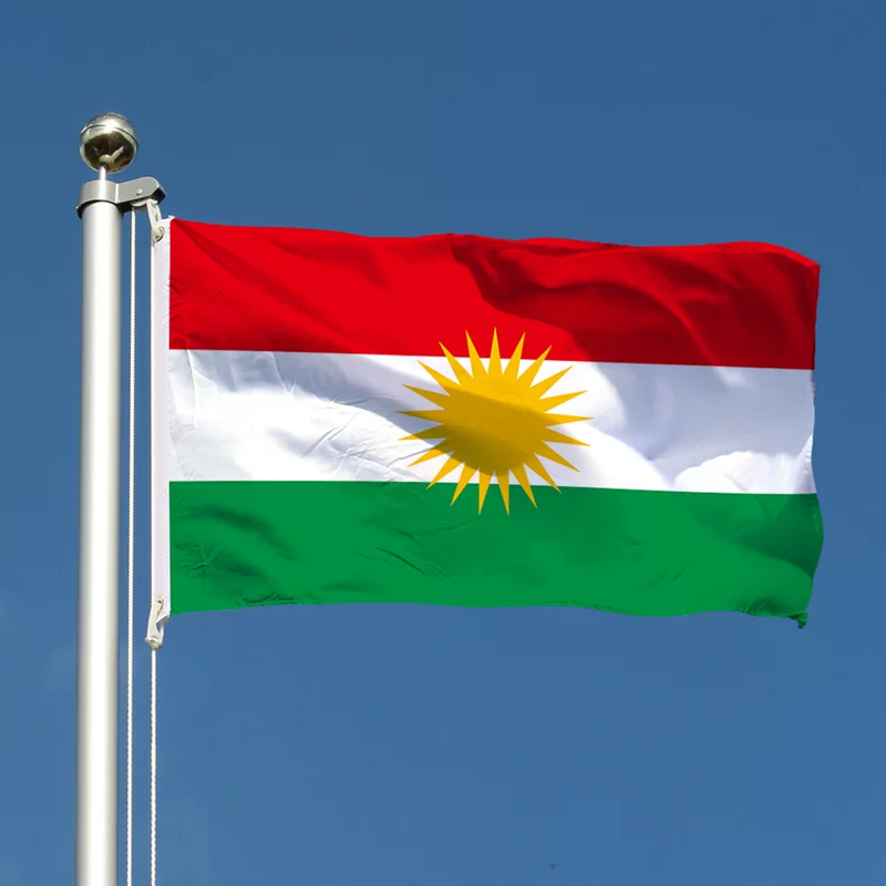 Kurdistan Flag Amazon tk best-selling flag Kurdistan Flag