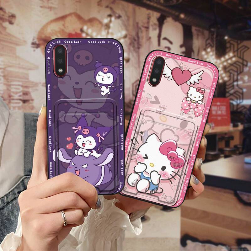 For Samsung mobile phone case heat dissipation new funny youth card set creative fun silicone card dustproof cute