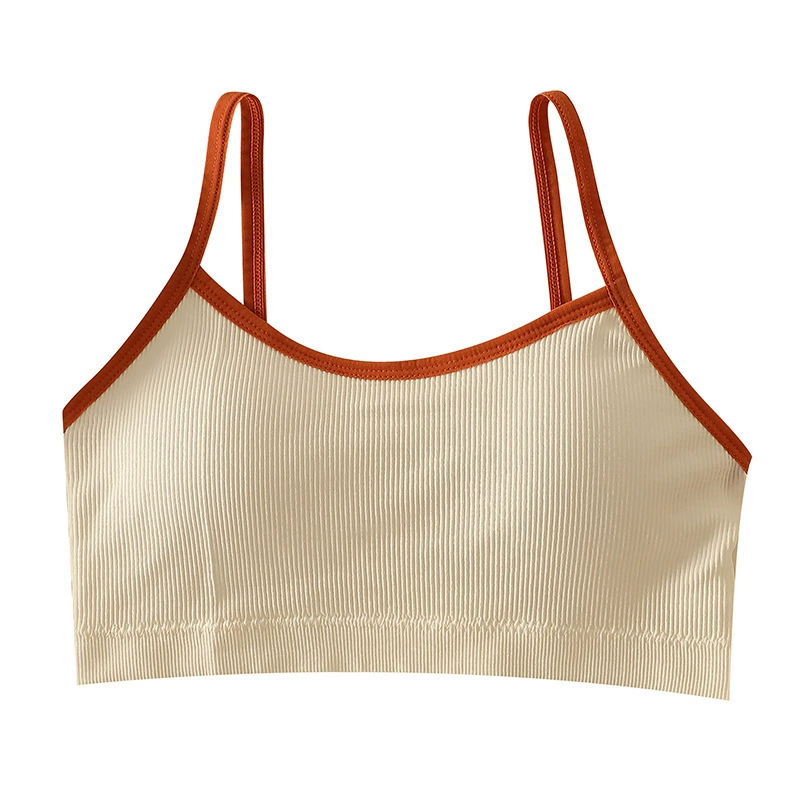 Wireless Bra Top, School-Friendly Supportive Undergarment, Junior Sizes 80–130