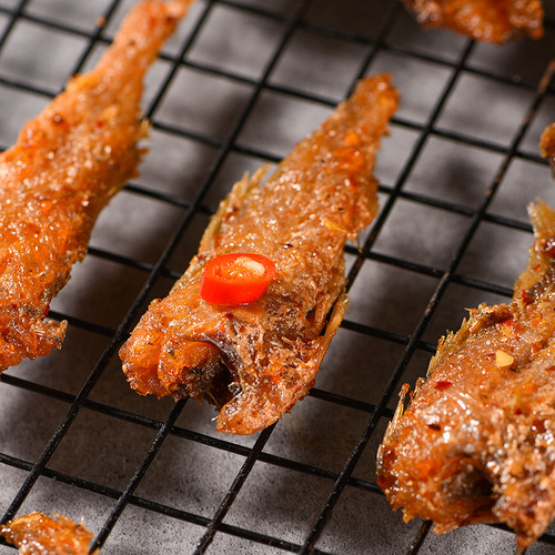 Fasimiyu dried small yellow croaker ready-to-eat spicy barbecue flavor snacks dried small fish casual snacks wholesale small fish