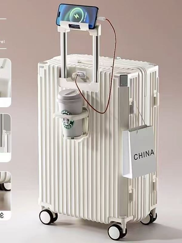 Universal durable capacious suitcase
