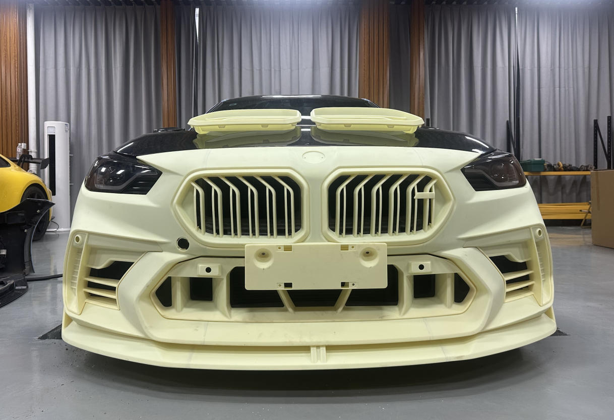 Suitable for Bmw M2 G87 Front Bumper Modification Ad Carbon Fiber Kit Front Lip Grille Body Kit