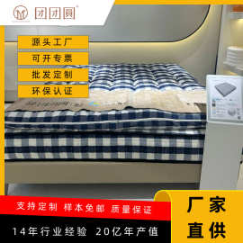 团团圆莱斯床垫双层弹簧马尾毛有氧绵无胶驼毛棉弹酒店卧室床垫