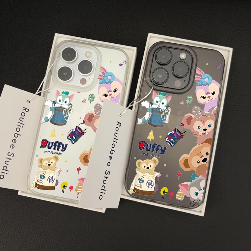Duffy Family iPhone 16Pro Max Phone Case 16pro/16plus/16 Cartoon 15pro Duffy Family iPhone 16Pro Max Phone Case 16pro/16plus/16 Cartoon 15pro