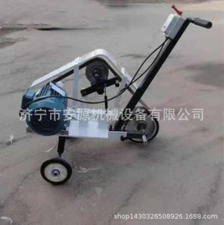 手推式砂带机ZX-100  抛光打磨机  钢板电动麻点打磨机长期供应