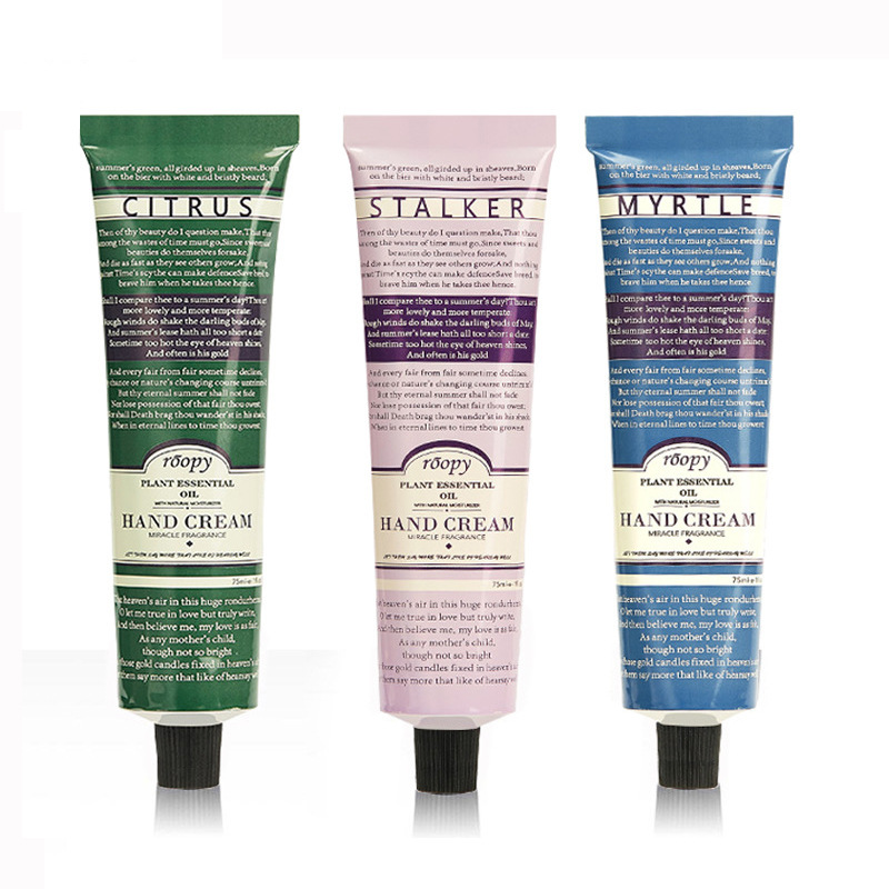 官方授權roopy潤培植物香氛護手霜冬季補水保濕滋潤不油膩潤膚乳