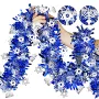 代发跨境派对银色彩条
