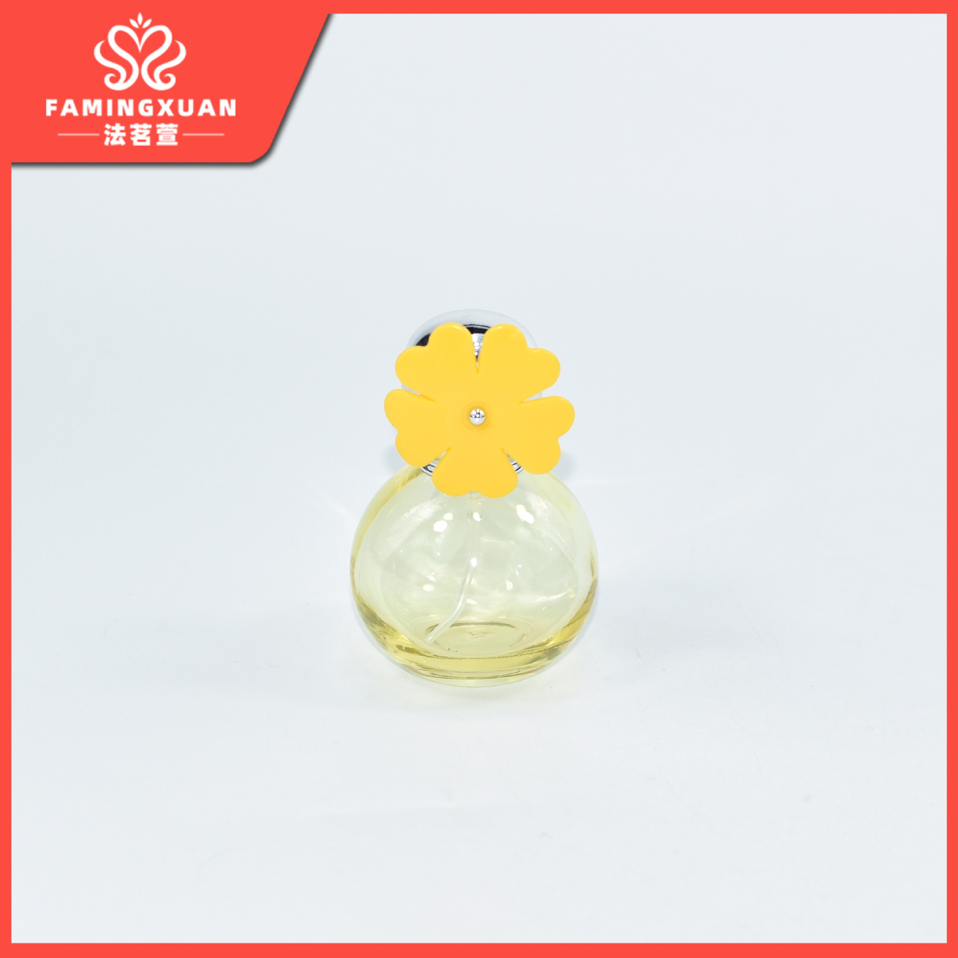 Freningxuan Perfume Subenvasado Botella vacía Botella de vidrio Botella de perfume a granel Botella vacía de perfume en aerosol de vidrio de color 30ml