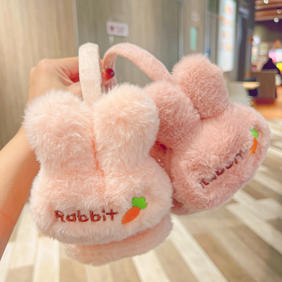 children Earmuff keep warm girl Earmuff winter Ear package girl lovely rabbit winter Cold proof Ear cover child