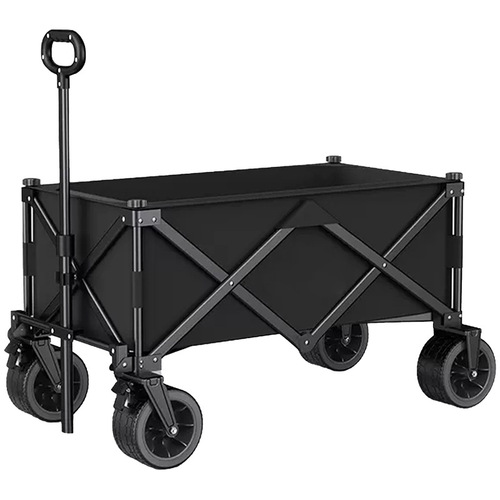 Outdoor camping van picnic push cart camping foldable trailer gather type pull cart campsite small cart camping car
