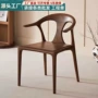 北美实木商用酒店餐椅