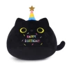 Black cat doll birthday model