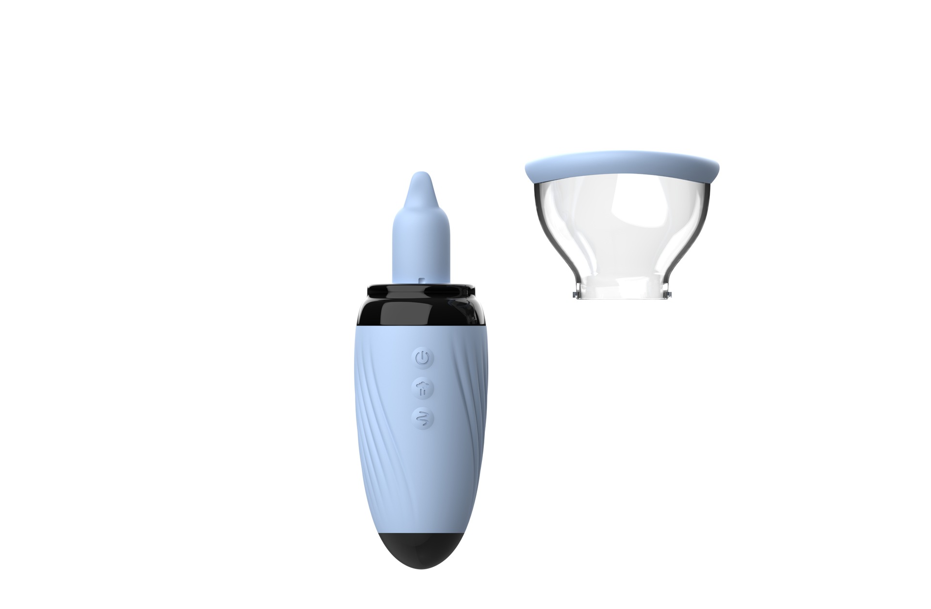 단일 헤드 - 파란색