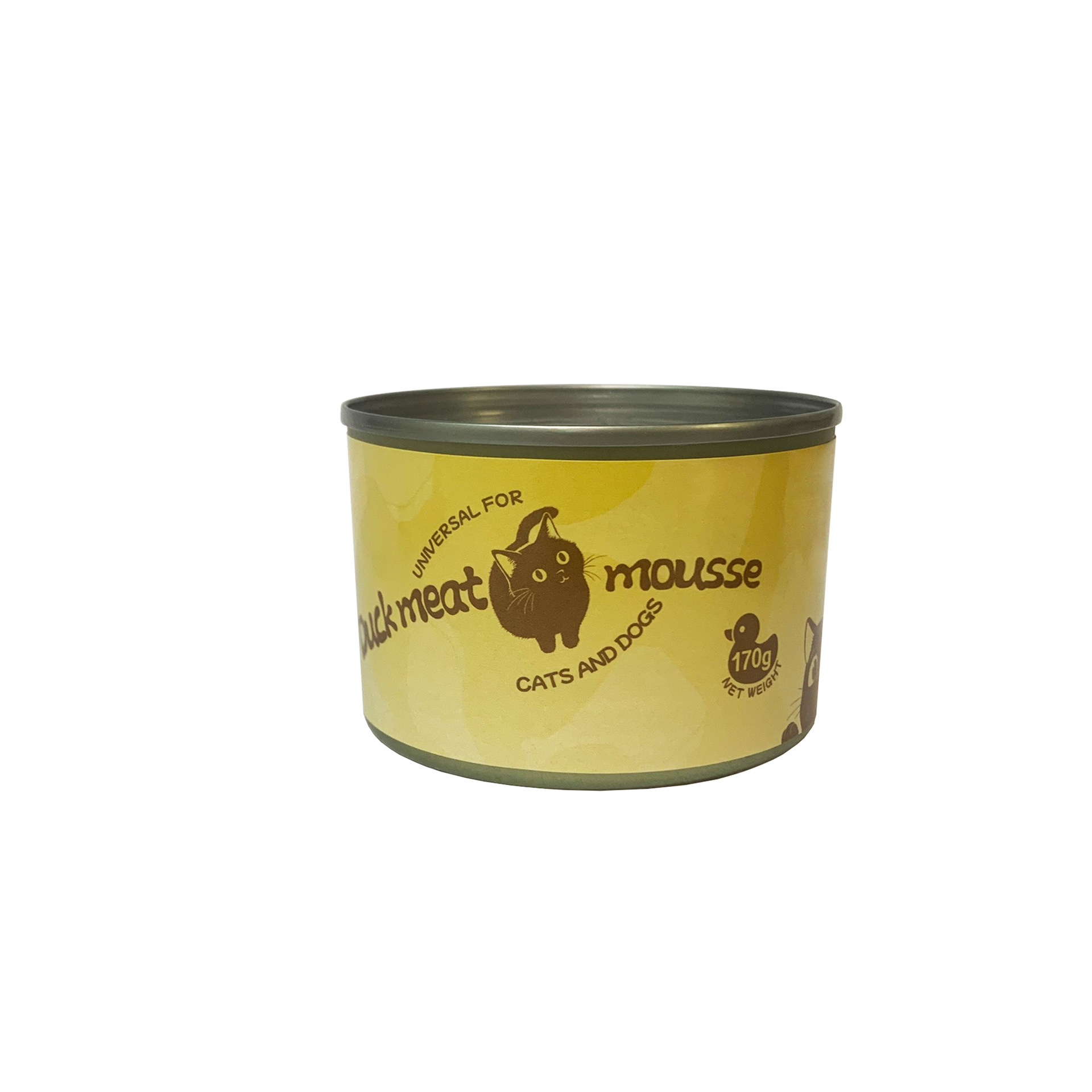 170g enlatado de carne de res, pollo, perro, nutrición fresca, grano mezclado, carne en puré, bocadillos para gatos y perros, caja completa