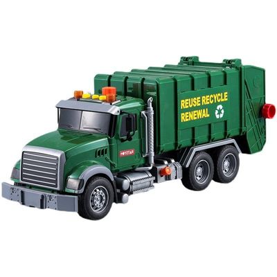 Garbage truck Toys Large Sanitation trucks children Toy car boy simulation garbage classification Suit 36 wholesale