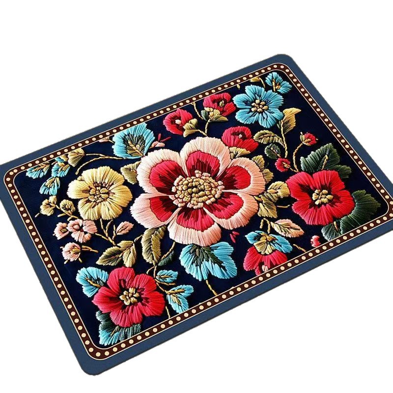 Diatomaceous Earth Bath Rug Anti-slip Absorbent Quick Dry Mat_voghion.com