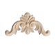 Solid Wood Corner Flower Dongyang Wood Carving European Applique Carved Home Cabinet Door Chinese Style Flower Background Wall Decorative Ornaments