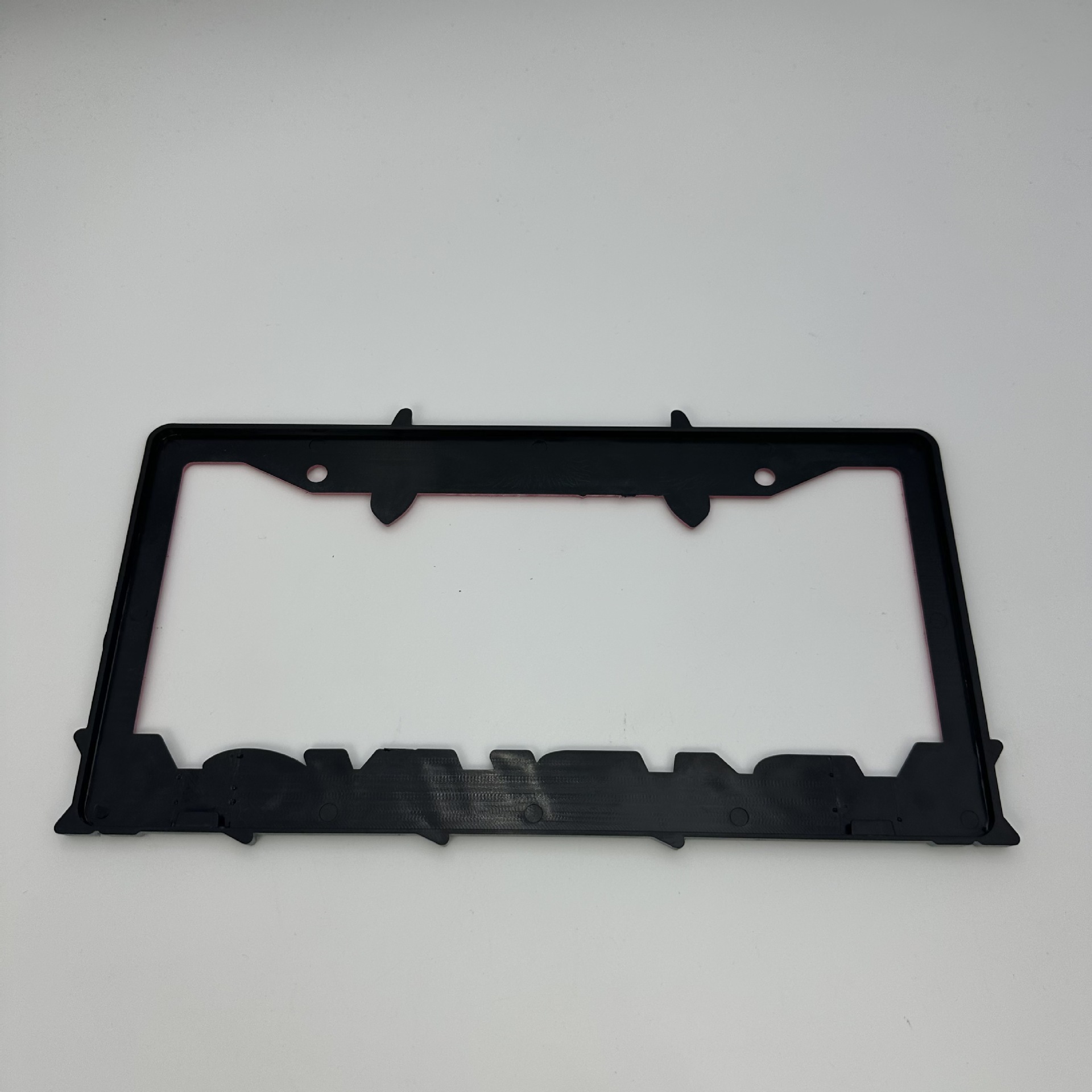 Cross-border personalized US-standard plastic license plate frame, full embossed 3D printed license plate frame, license plate protection frame