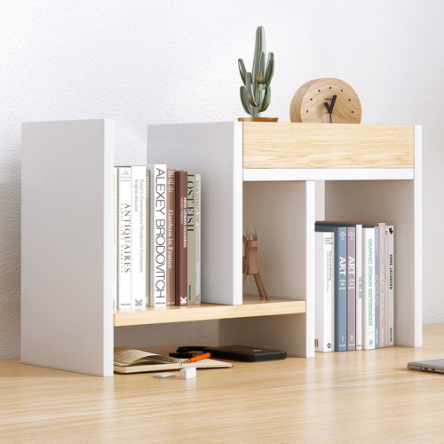 Yijiada bookshelf desktop storage rack desktop student small bookcase storage storage desk dormitory simple combination simple