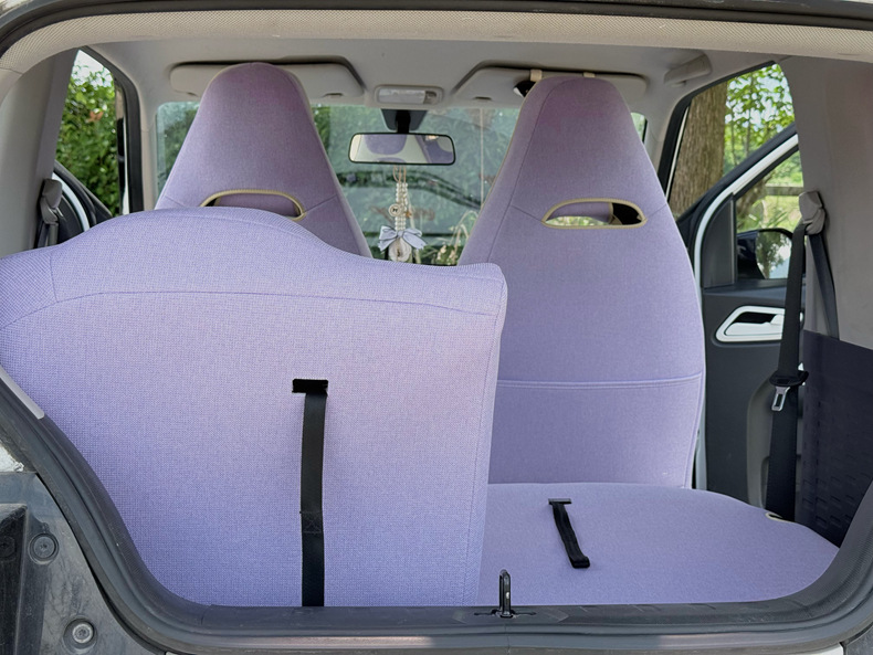 Fabric Cute Cartoon Breathable Car Seat Cover Full Set for Wuling Hongguang MINI 2020-2022
