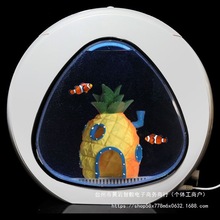 公子小丑魚活魚小型魚缸寵物海水魚觀賞魚熱帶魚桌面造景好養水族