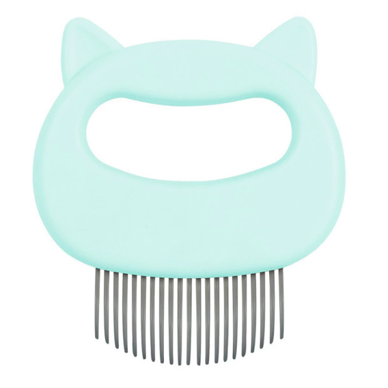 Специальная расческа для собак и кошек, инструмент для расчесывания длинной и короткой шерсти домашних животных, расческа от блох, удаление шерсти домашних животных и массаж.