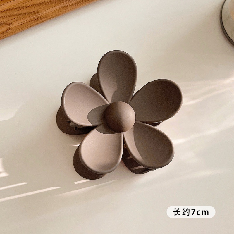 Nuevo clip de celebridad en línea elegante clip de tiburón elegante horquilla de Cabeza trasera grande clip coreano horquilla accesorios para el cabello al por mayor