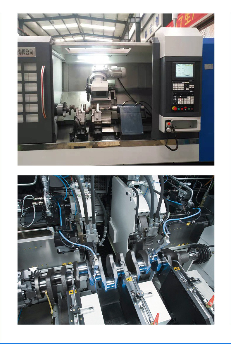 The Factory Supplies Fe6 Crankshaft 12200-Z5000 Assembly for Engineering Machinery Diesel Engines Forged Steel Crankshaft