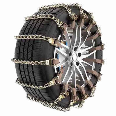 sedans, SUVs, and off-road vehicles; universal – Tire snow chain - single-chain-style-get-a-tool-kit-with-every-10-chains-purchased