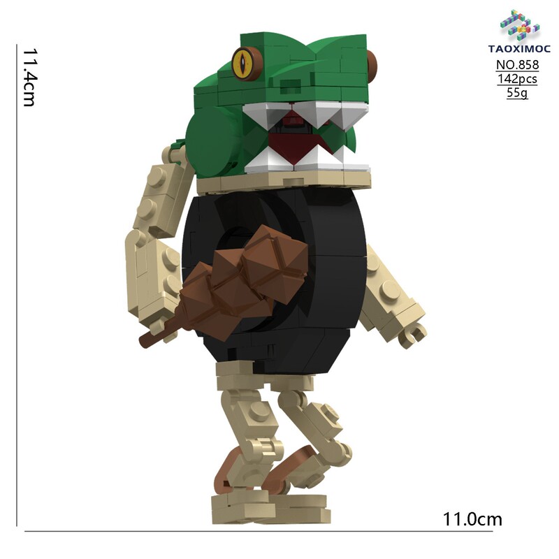 外国の AI 山と海の古典木の棒人間融合ビッグボス変異シリーズフィギュアビルディングブロック子供の教育組み立ておもちゃ|undefined