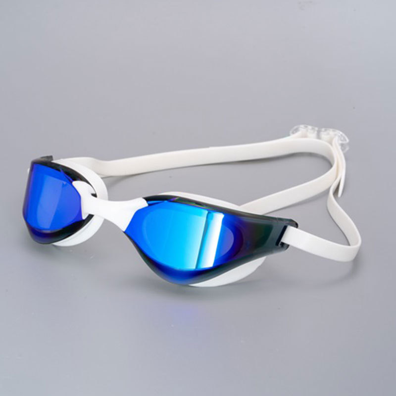 Gafas de Natación de Alta Definición Galvanizadas para Entrenamiento, PC y Silicona, Antivaho