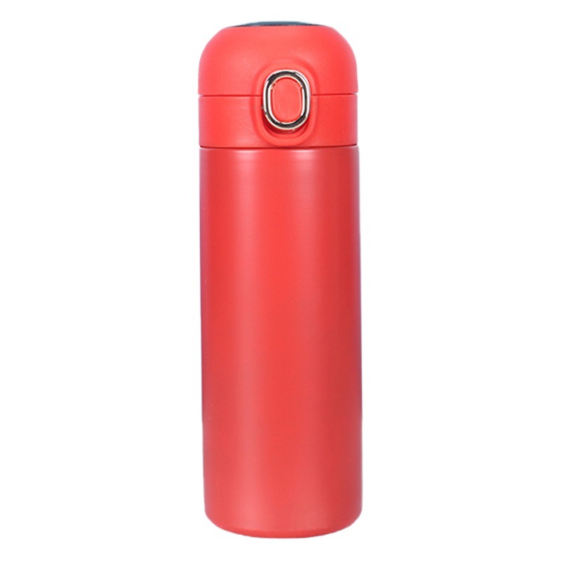 Pantalla de temperatura inteligente mango taza de guisante 304 acero inoxidable de doble capa de vacío termo taza logotipo personalizado rebote cubierta de agua taza