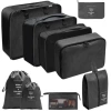 Cosmetic bag, black set