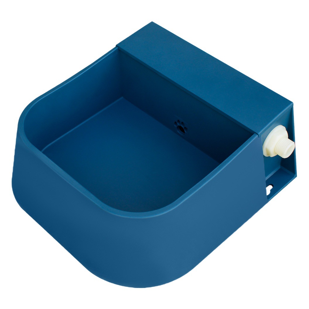 Amazon Hot Pet Bowl alimentador de perro automático de almacenamiento de agua fuente de bebida ganado ovejas tazón de comida para mascotas tazón de perro al por mayor