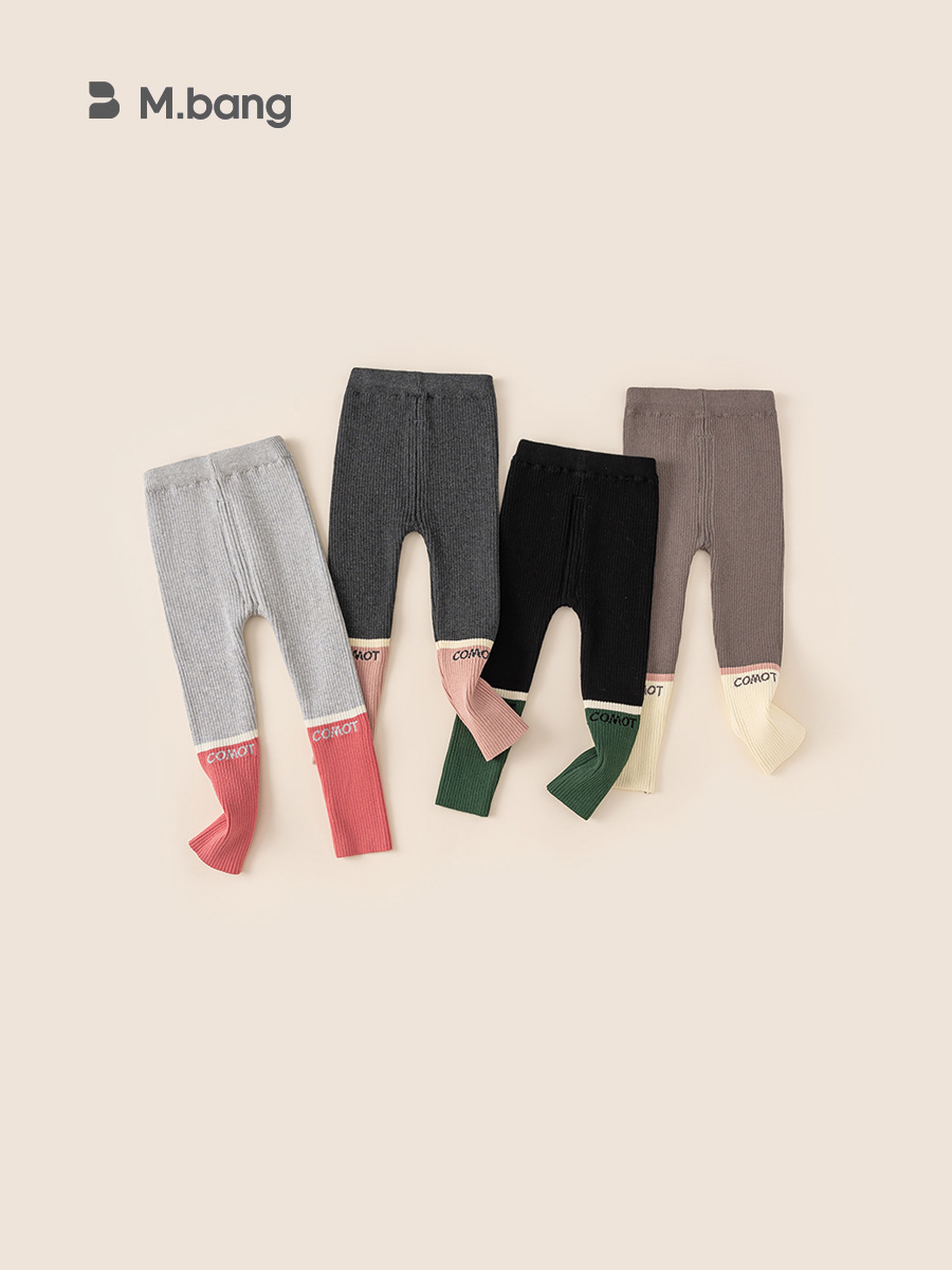 Yoobao ropa infantil invierno / otoño niñas leggings niños pantalones de invierno bebés elásticos pantalones de punto cálidos