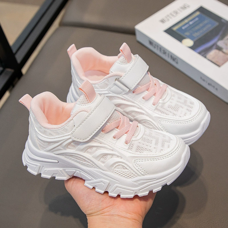 Спортивная обувь для девочек 2025 весна и лето новая мягкая подошва