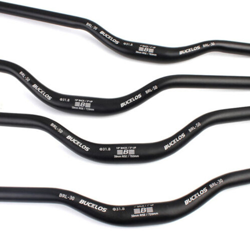 BUCKLOS mountain bike handlebar aluminum alloy downhill handlebar horizontal folding bike lift handlebar 90mm swallow handlebar